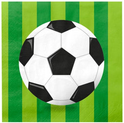 Overige Merken Voetbal Servetten 6 Stuks