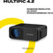 Overmax Multipic 4.2 - Beamer - 200” FULL HD - sterke schermhelderheid - WIFI Android/iOS
