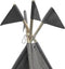 Overseas - Tipi tent - Speeltent - Smoke Grey - Met vlaggetjes en speelkleed - Kinderkamer