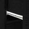 vidaXL - Sideboards - 2 - stuks - Zwart - Eiken - 30x30x70 - cm - Bewerkt - Hout