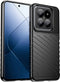 iMoshion Hoesje Geschikt voor Xiaomi 14 Pro Hoesje Siliconen - iMoshion Thunder Backcover - Zwart