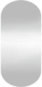 vidaXL - Wandspiegel - 45x100 - cm - ovaal - glas
