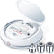 Beurer FC 100 Pura Derma Peel - Gezichtsborstel - Microdermabrasie - 3 opzetkoppen - Spiegel - 5 standen