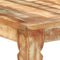 vidaXL - Eettafel - 120x60x76 - cm - massief - gerecycled - hout
