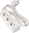 3-socket plugboard without power switch EDM Schuko (3 m)