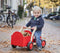 New Classic Toys® Road Star - Houten Bakfiets - EVA rubber wielen - Rood