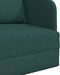 vidaXL - Vloersofa - Bed - 2-in-1 - Donkergroen - 65x80x83 - cm