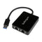 Startech USB32000SPT - USB Ethernet-adapter - Gigabit Ethernet 5000 Mbit/s - Zwart