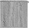 vidaXL - Kattenbakkast - 80x50x45 - cm - bewerkt - hout - grijs - sonoma - eikenkleur