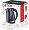 Haeger EK-22B.023A - Waterkoker - 1.7L 2200W - Zwart
