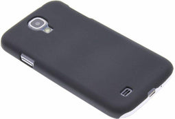 Hoesje Geschikt voor Samsung Galaxy S4 - Effen Backcover - Zwart