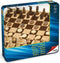 Schaken en Dammen Spelbord Cayro Hout