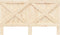 vidaXL - Hoofdbord - 180x104 - cm - massief - grenenhout