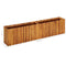 vidaXL - Plantenbak - verhoogd - 200x30x50 - cm - massief - acaciahout
