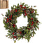 House of Seasons Austin - Kerstkrans - Ø50 cm - Groen