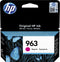 HP 963 - Inktcartridge - Origineel - Magenta