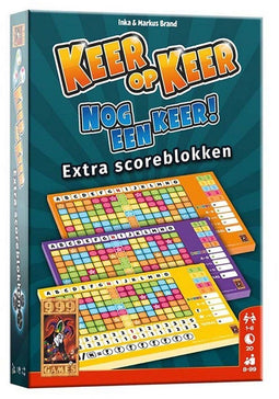 999 Games - Scoreblokken - Keer op Keer - Level 2, 3 en 4 (3 stuks)