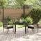 vidaXL - Tuinstoelen - 2 - stuks - met - Kussens - Bruin - Poly - Rattan
