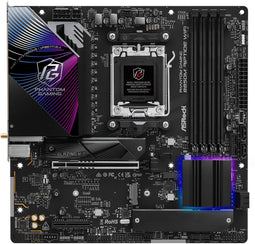 ASRock B850M Riptide - Micro ATX Moederbord - AM5 Socket Wi-Fi 7 Bluetooth 5.4 - 256 GB DDR5