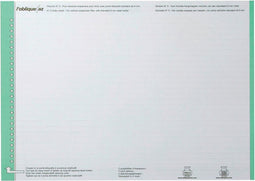Ruiterstrook Elba Nr 0 297x6mm verticaal groen