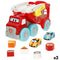 Autotransporter en Wagen - Voertuig Speelset - 8 Onderdelen Multicolour (2 stuks)