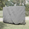 vidaXL - Paardentrailerhoes - 334x148x230 - cm - vliesvlies - grijs