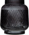 Vaas Grijs Glas 12 x 12 x 29 cm