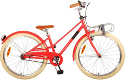 Volare Melody - Kinderfiets - 24 inch - 7 Versnellingen - Koraal Rood