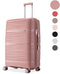 SC Travelin' Charm Handbagage Koffer – 40L – Cijferslot – 35x21x54 cm – Lichtgewicht & Duurzaam –