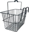 Dresco Stalen Fietsmand - Metalen fietsmand 20 Liter - Draagkracht 5 KG - Zwart