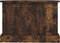 vidaXL - Salontafel - 90x50x35 - cm - bewerkt - hout - gerookt - eikenkleurig