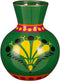 Mica Decorations Vaas Cordoba - 24x24x30 cm - Keramiek - Groen