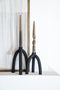 By-Boo Kaarsenhouder Twig Large - Zwart