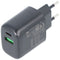 Ansmann HC218PD - USB Charger - 20W 1x USB-A 1x USB-C - zwart