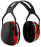 3M Peltor X3 - gehoorbeschermer - SNR 33 dB - Zwart met Rood