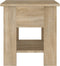 vidaXL - Salontafel - 40x40x42 - cm - bewerkt - hout - sonoma - eikenkleurig