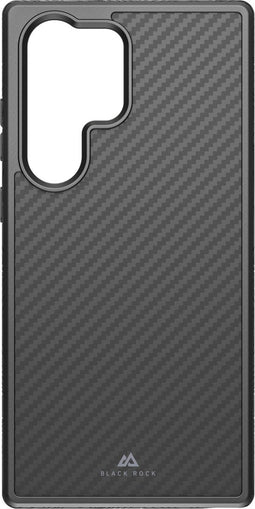 Hama - Galaxy S23 Ultra - Soft case - Robuust carbon - Zwart