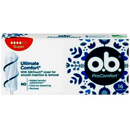 O.B. - Tampons OB ProComfort Super - Dynamische pasvorm - 16 stuks