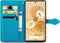 iMoshion Hoesje Geschikt voor Google Pixel 6 Hoesje Met Pasjeshouder - iMoshion Mandala Bookcase - Turquoise