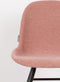 Zuiver Albert Kuip Soft Eetkamerstoelen Roze - Set van 2