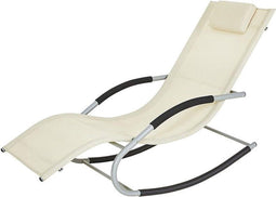 Feel Furniture - schommel ligstoel - Porto - Beige