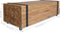 vidaXL - Salontafel - 110x45x38 - cm - massief - teakhout