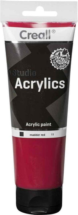 Acrylverf Creall Studio Acrylics 11 dieprood