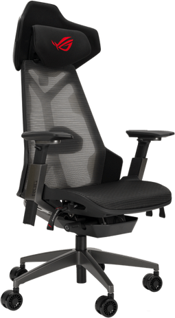 ASUS ROG Destrier Ergo - Gamingstoel - Verstelbare armleuningen 360° - Zwart