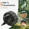 Woltu Flexibele Gazonrand - Hout - 203 x 10 cm - Antraciet