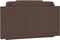 vidaXL - Hoofdbordkussen - 100 - cm - kunstleer - bruin