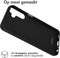 imoshion Hoesje Geschikt voor Samsung Galaxy A25 (5G) Hoesje Siliconen - imoshion Color Backcover - Zwart