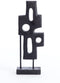Light & Living SALIO - Ornament op voet 19x9,5x45 cm - Zwart