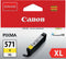 Canon CLI-571Y - XL Inktcartridge - 715 pagina's - Geel