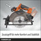 POWERPLUS POWDP25230 - Cirkelzaag 40V - 185mm - Zonder Batterij